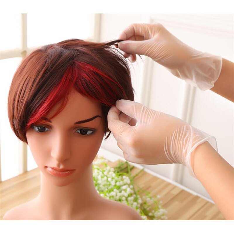 Vinyl Glove Factory - Blue Plastic