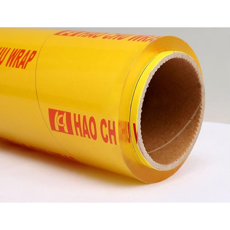 Pvc Cling Film Manufacturer - 12 Micron for Mushroom Fresh Stretch Wrap Jumbo Roll 1500m
