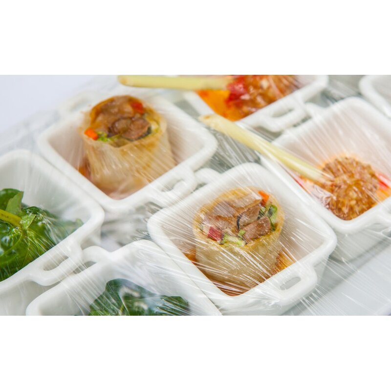 Cling Film Manufacturer - Food Storage Household 11mic for Fresh Wrap Jumbo Roll 1500m