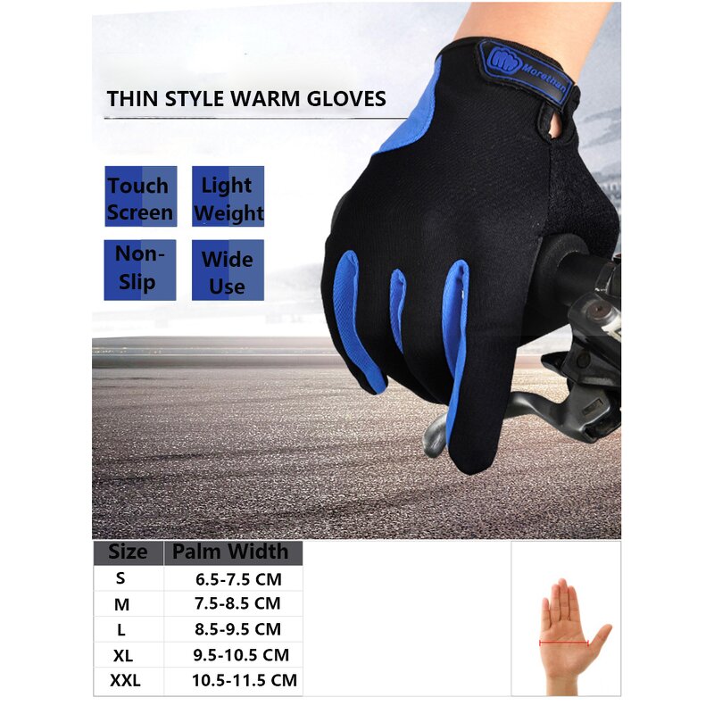 Safety Gloves - Manufacturer - MOREOK MK119 Anti-Vibration Touch Screen Polyester
