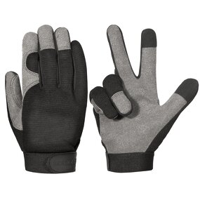 Safety Gloves - Manufacturer - Synthetic Leather Full Finger Thicken Oil-Resistant Washable