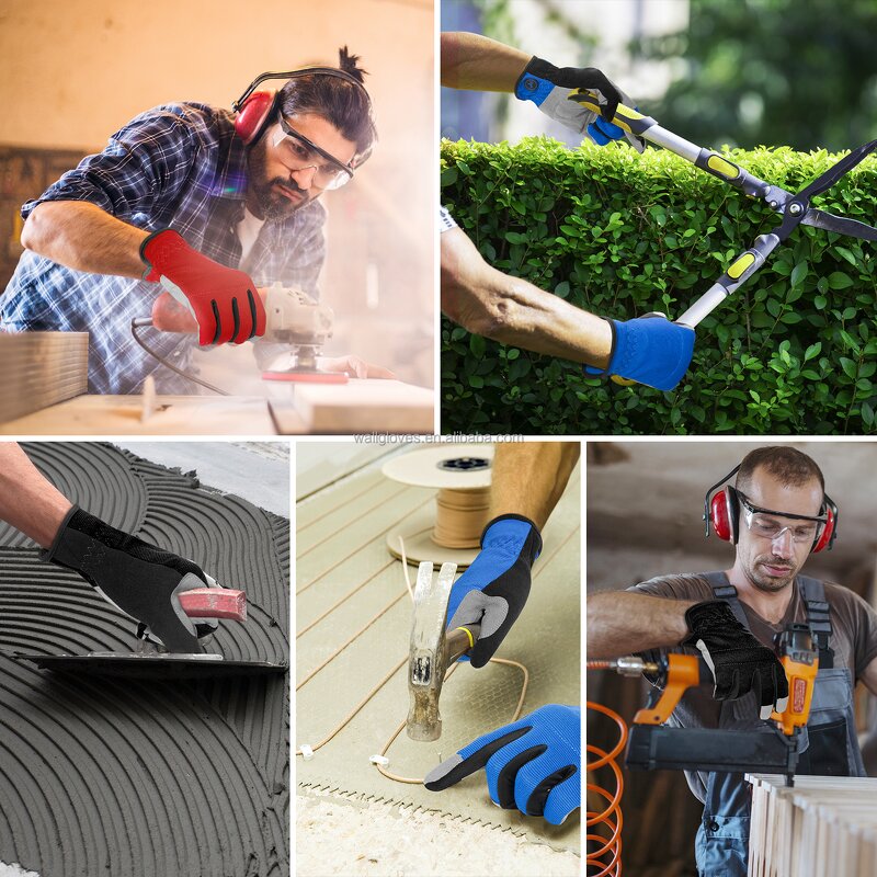 Work Gloves - Manufacturer - MOREOK Anti-Slip Anti-Vibration Touch Screen Factory Wholesale