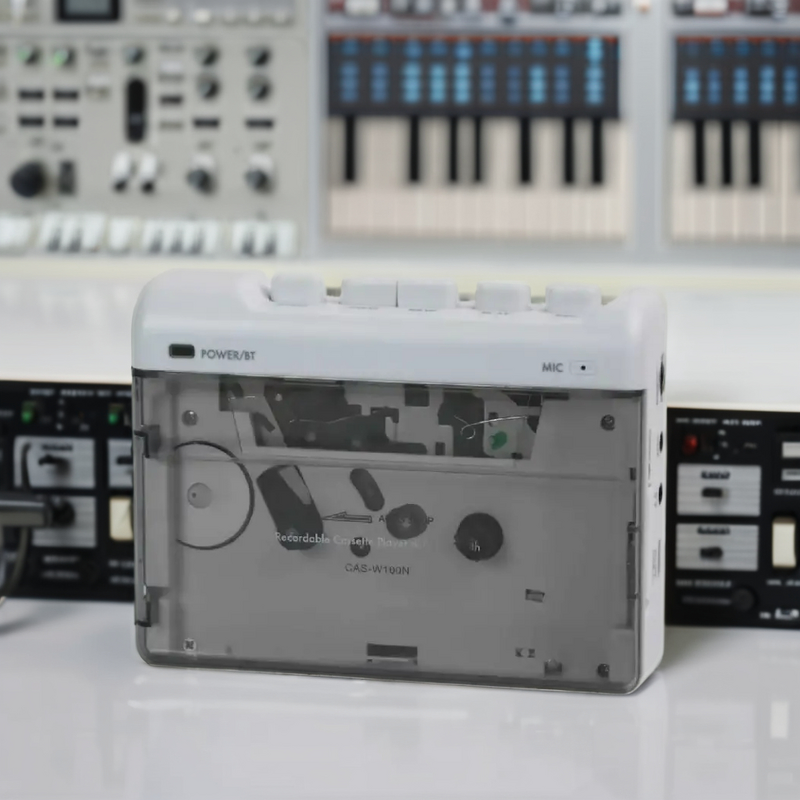 Cassette Player Manufacturer - Transparent Mini Retro USB MP3 Compatible