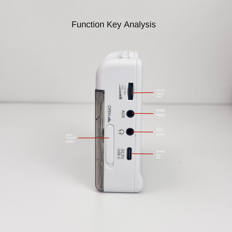 Cassette Player Manufacturer - Portable Walkman Double Radio Recorder