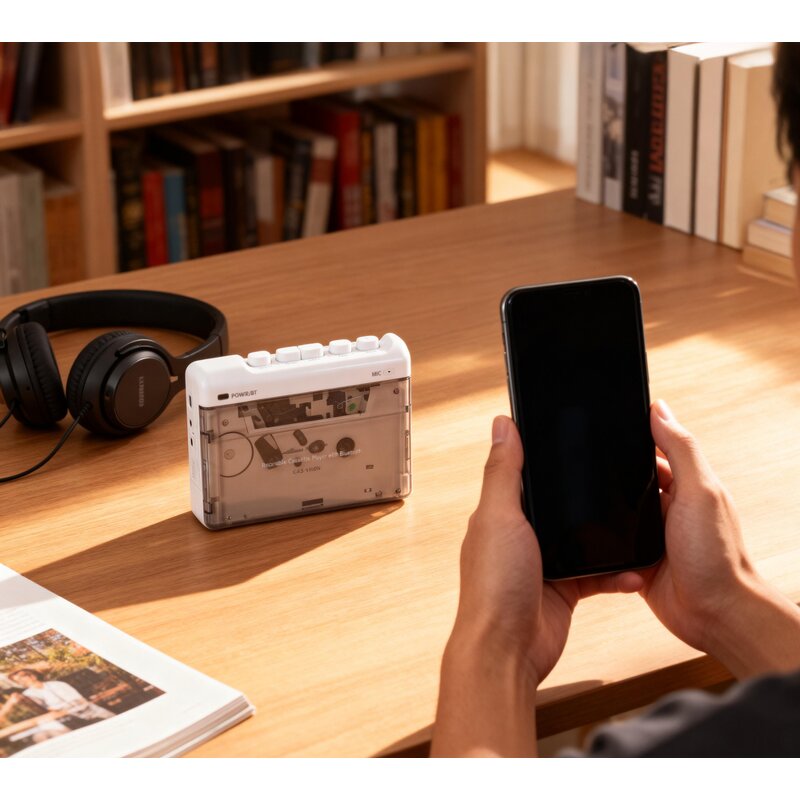 Cassette Player Manufacturer - Classic 80s Retro Stereo AM FM