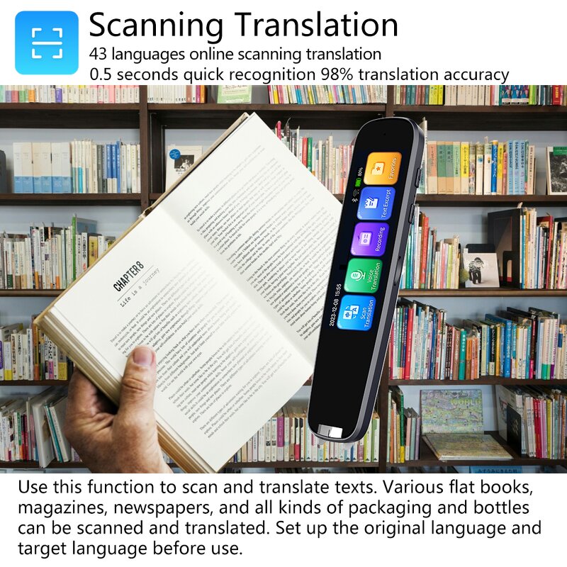 AI Translator Pen Manufacturer - Offline/Online Voice Scan with ChatGPT