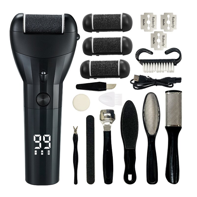 Foot Scrubber Manufacturer - Cordless Rechargeable Dead Skin Callus Remover