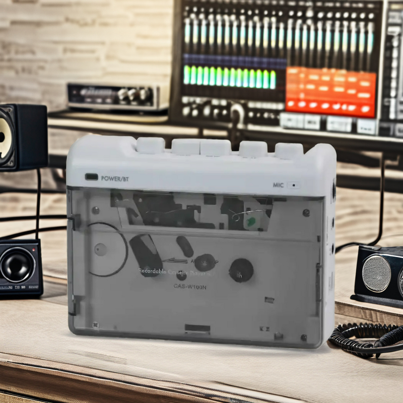 Cassette Player Manufacturer - Classic 80s Retro Stereo AM FM