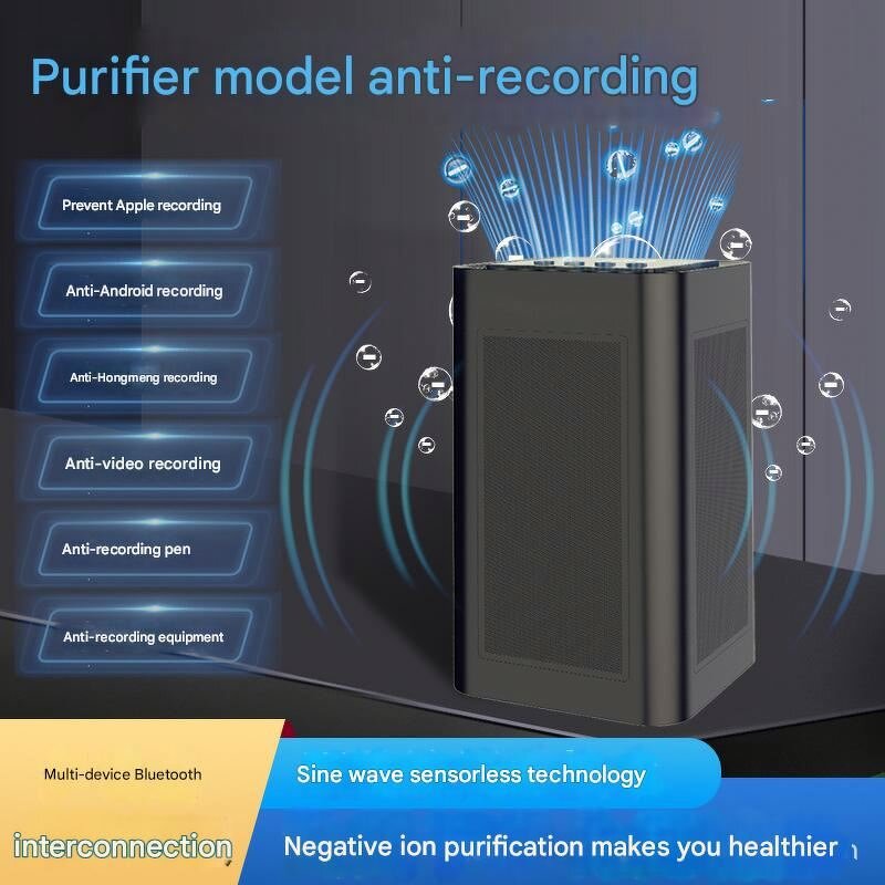 Anti-Recording Blocker Manufacturer - Air Purifier with 52/88 Transmitter Heads D50
