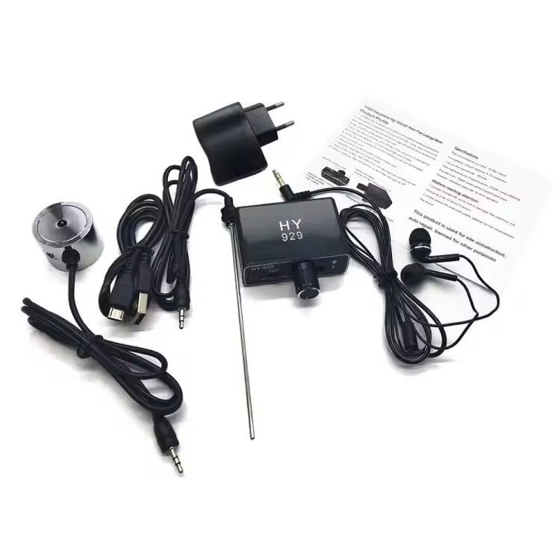 Water Leak Detector Manufacturer - Hy929 Sensor Kit High Sensitivity Earphone