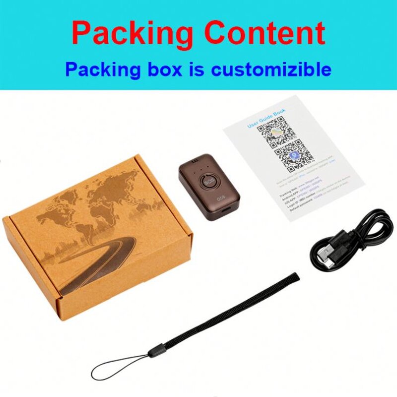 GPS Anti Loss Device Manufacturer - G06 for Security Locator Elderly Children SOS