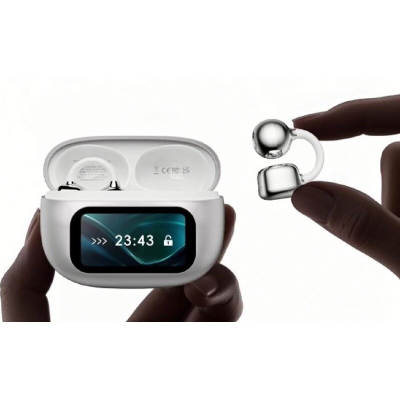 Bluetooth Headset Manufacturer - G08 2025 Smart AI 5.4 with Full-color Touch ANC