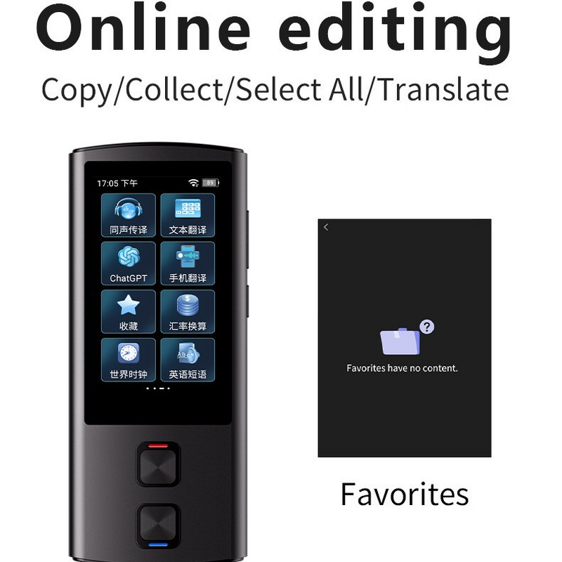 Smart Portable Translator Manufacturer - T17 Android Offline Wifi for Overseas Travel