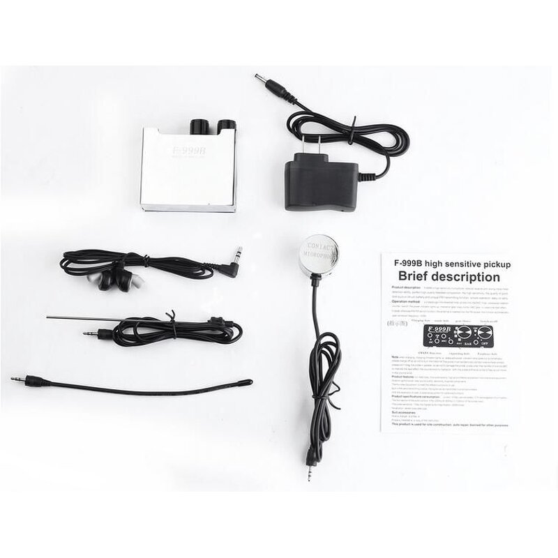 Water Leak Detector Manufacturer - F999B Household Wall Leaking Pickup EU Plug