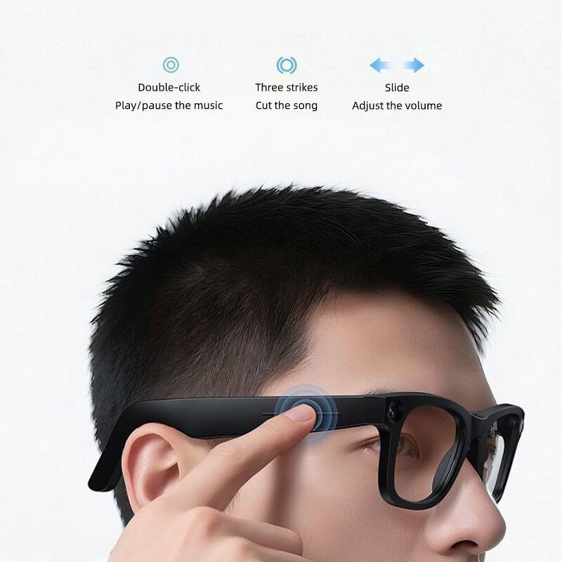 Smart Glasses Manufacturer - 1080P HD AI Translation & Video Recording for Outdoor