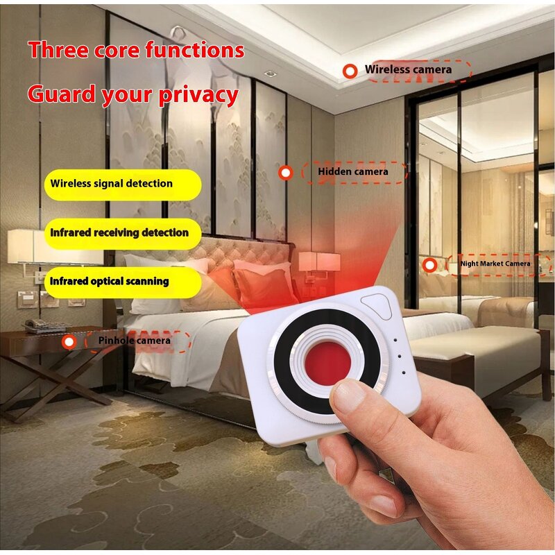 Camera Detecting Alarm Manufacturer - Mini Portable USB Infrared Anti-peeping
