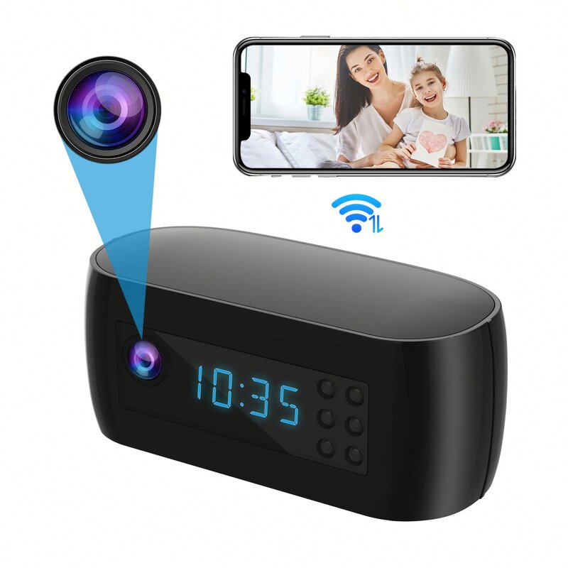 WIFI Home Camera Manufacturer - HD 1080P Alarm Clock Night Vision Motion Detection
