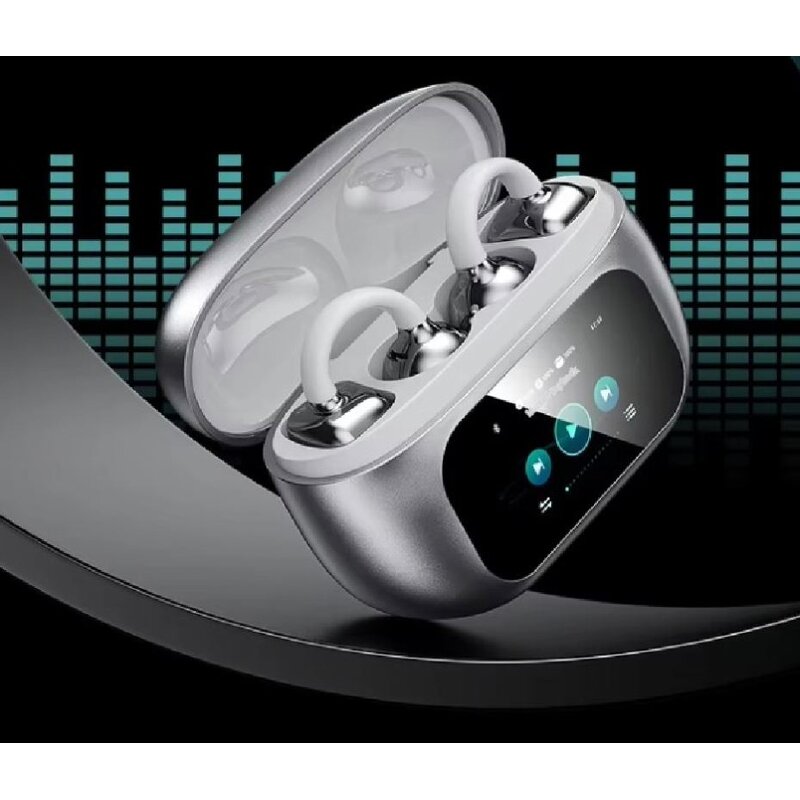 Bluetooth Headset Manufacturer - G08 2025 Smart AI 5.4 with Full-color Touch ANC