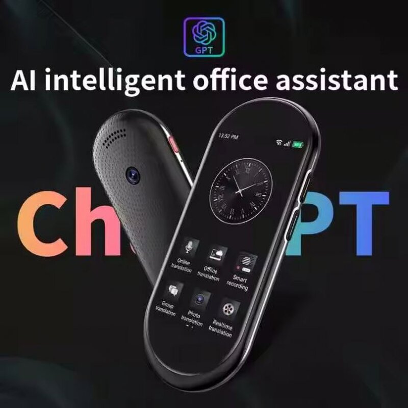 Voice Translator Manufacturer - Chat GPT A10 Simultaneous 4G SIM Global Travel Offline