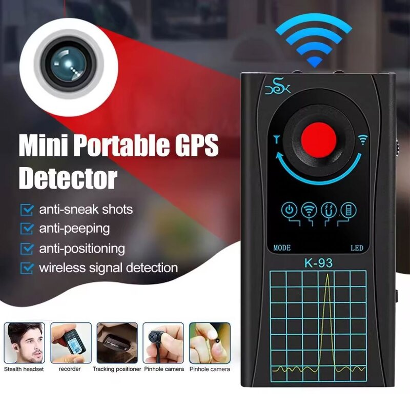 Camera Detector Manufacturer - Mini Anti-peeping IR Scanner GPS Finder K93