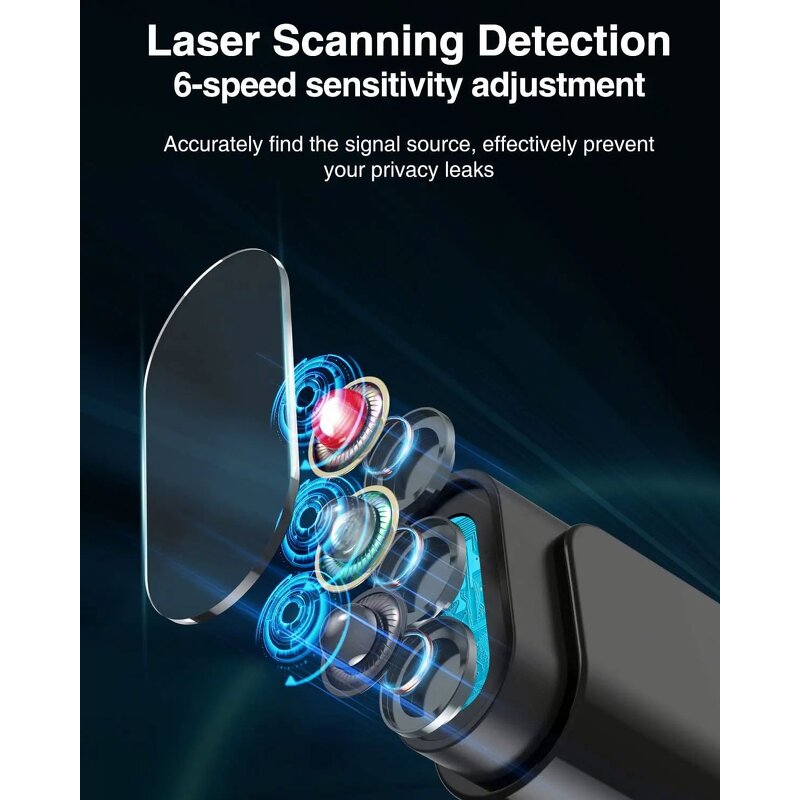 Hidden Camera Detector Manufacturer - Portable Anti-Spy RF Signal Scanner
