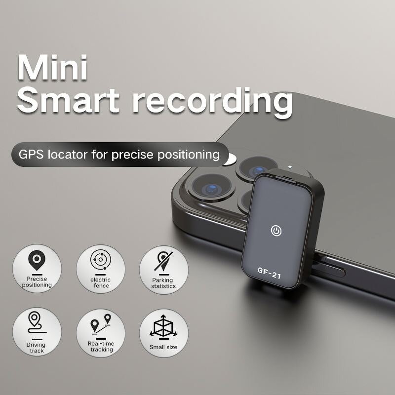 GPS Tracker Manufacturer - GF21 Mini Real Time Anti-Lost Voice Recording WIFI+LBS