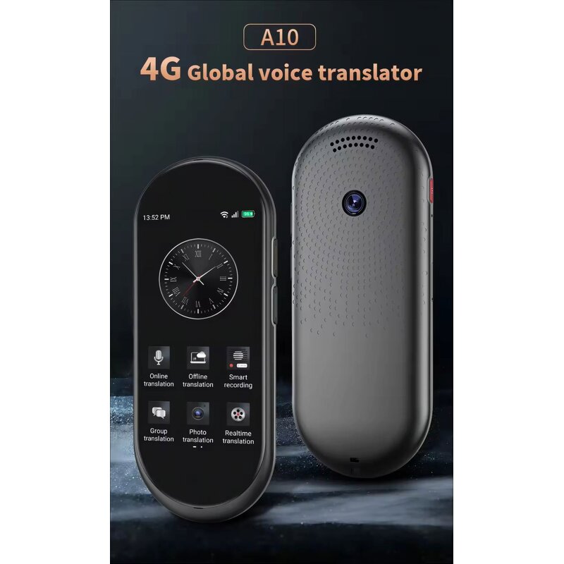 Voice Translator Manufacturer - Chat GPT A10 Simultaneous 4G SIM Global Travel Offline