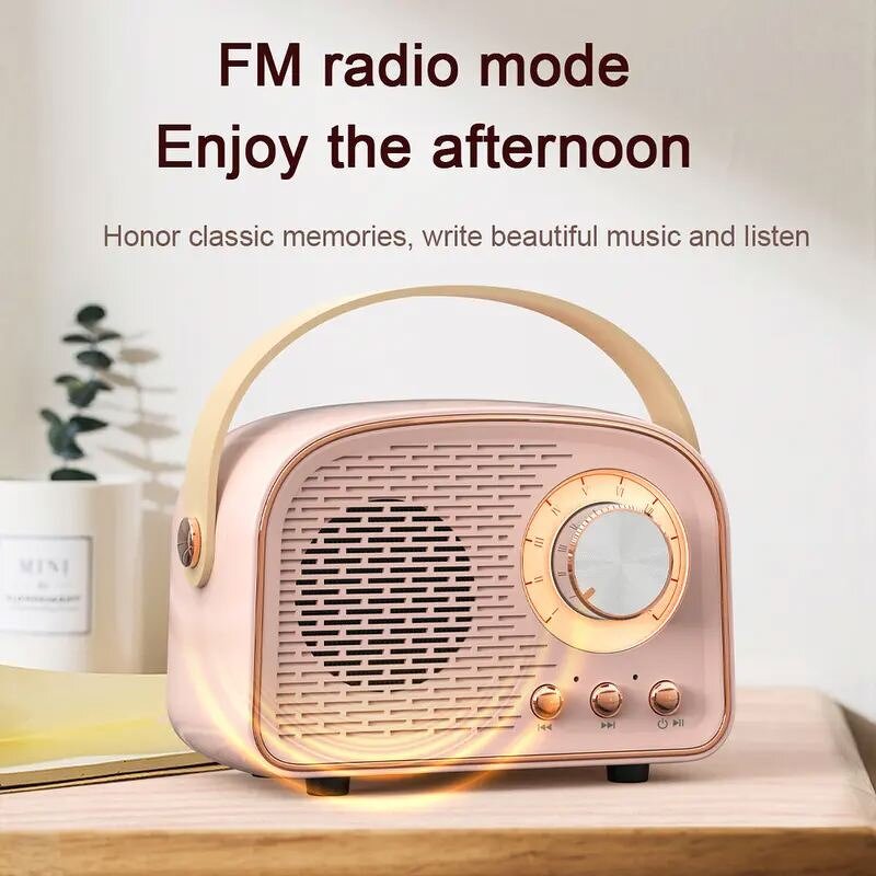 Bluetooth Speaker Manufacturer - Retro DW21 Wireless Mini Portable Desktop