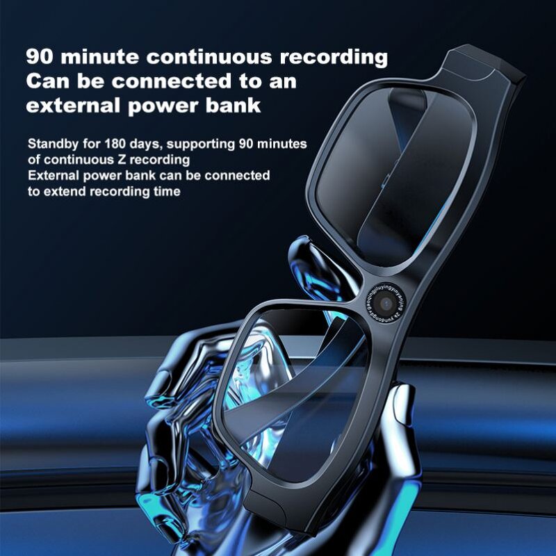 Smart Glasses Manufacturer - WiFi HD 2K Video Camera Audio Calling Sports