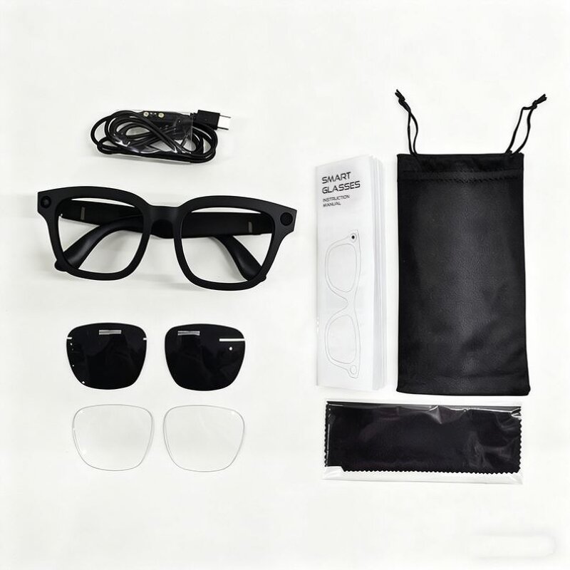 Smart Glasses Manufacturer - 1080P HD AI Translation & Video Recording for Outdoor