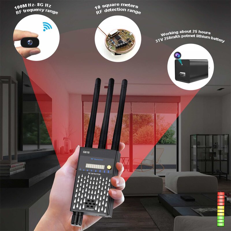 RF Signal Detector Manufacturer - Professional Anti-Spy for Bug GSM Devices