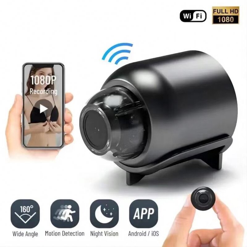 Mini Camera Manufacturer - X5 HD 1080P with APP Remote Monitoring Wifi