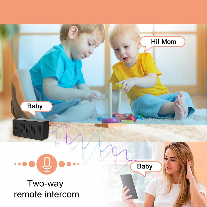 Mini Alarm Clock Camera Manufacturer - Full HD 1080P Wireless Infrared Night Vision