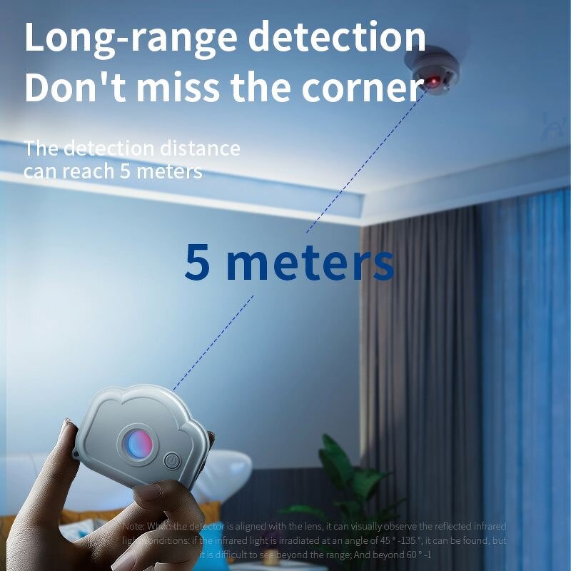 Anti-peep Detector Manufacturer - Small Portable USB Infrared for Hotel
