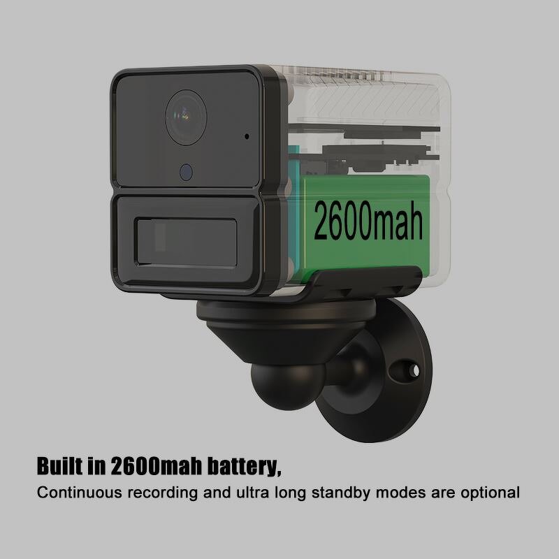 4G WIFI Camera Manufacturer - Mini 2600mah Rechargeable Sim Card Wide View