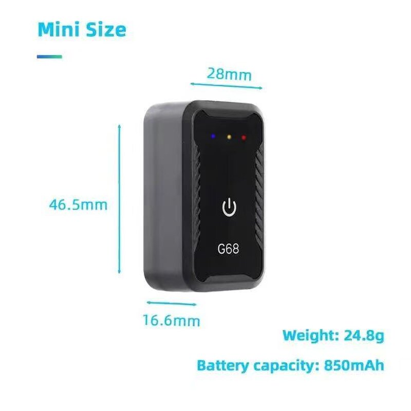 GPS Animal Tracker Manufacturer - Mini 4G Collar Anti-Loss Real Time for Dog Cat