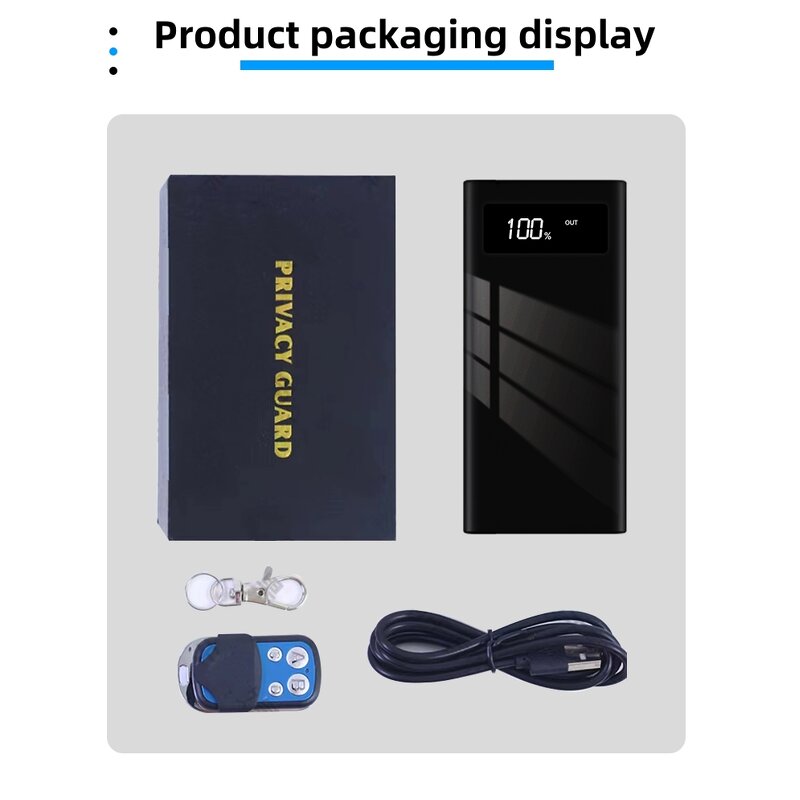 Audio Recorder Manufacturer - Privacy Protected Anti Voice Recorder 9000mah