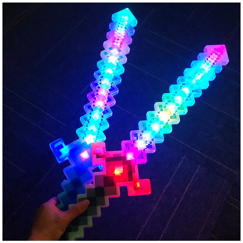 LED Sword Toy Manufacturer - VK Factory Wholesale Glow Pixel Light up Katana