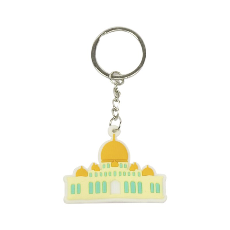 PVC Keychain Manufacturer - Portable for Eid Mubarak Custom Eco-Friendly Muslim Gift