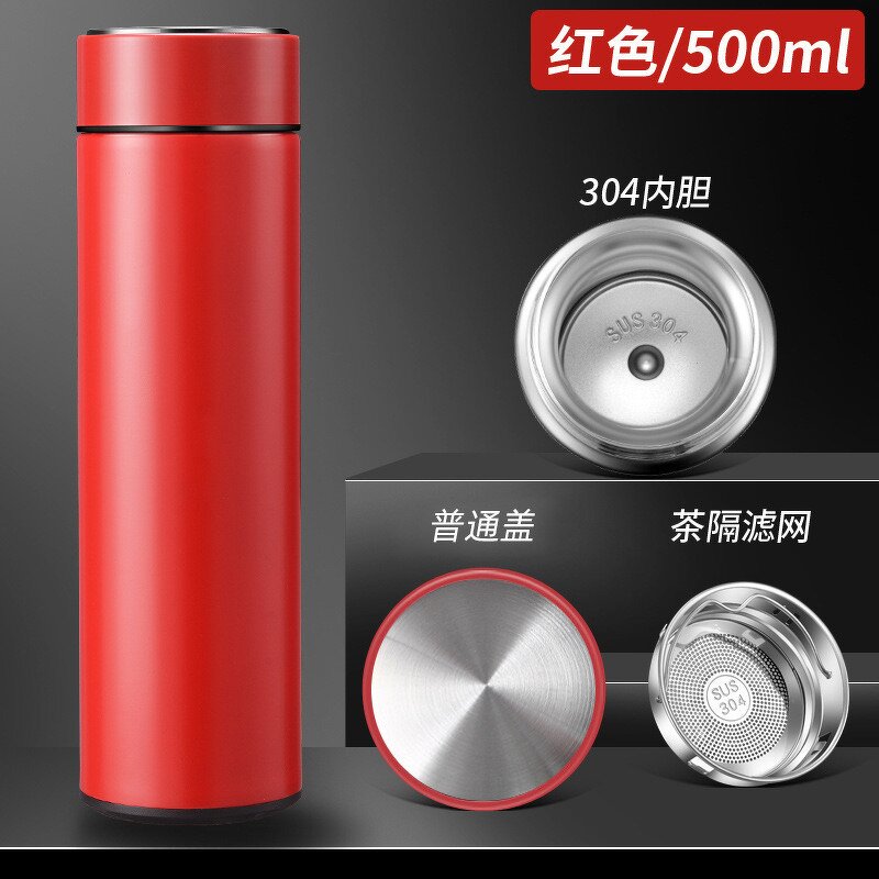 Stainless Steel Water Bottle Manufacturer - 500ml with LED Display & Thermo Reminder
