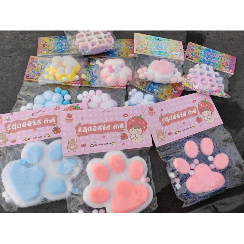 Squishy Cat Paws Manufacturer - Novelties 2024 Jumbo Size Anti Stress