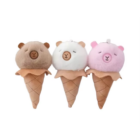 Ice Cream Plush Toy Manufacturer - Funny Keychain Pendant for Backpack Car Gift