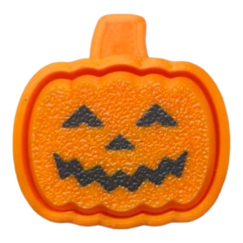 Halloween Pumpkin Fidget Clicker - Custom 3D Printed Keychain Sensory Stress Relief