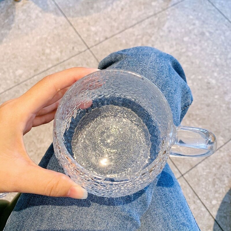 Teddy Bear Glass Cup Manufacturer - Heat-Resistant with Lid and Spoon Office Mug