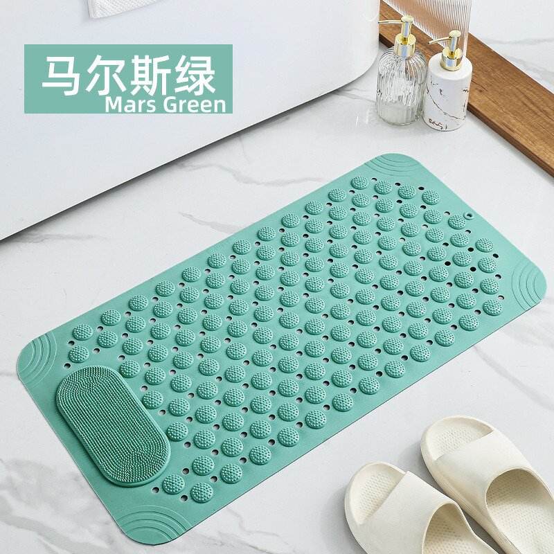 PVC Bathroom Mat Manufacturer - Anti-Slip Square Wave Pattern for Shower
