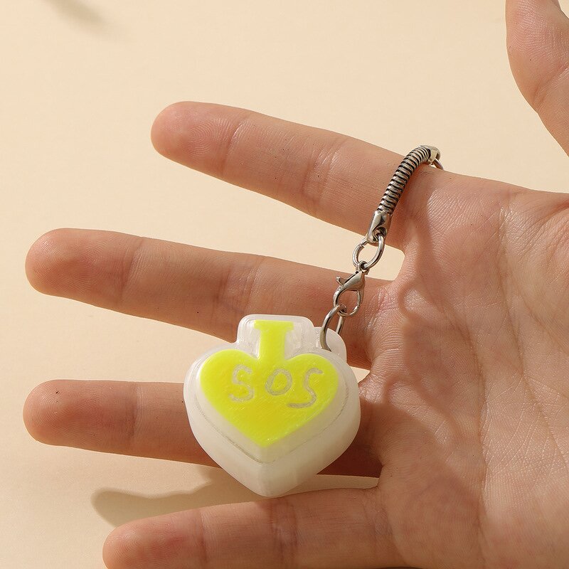 Heart Fidget Clicker Manufacturer - Factory Wholesale 3D Printed Keychain