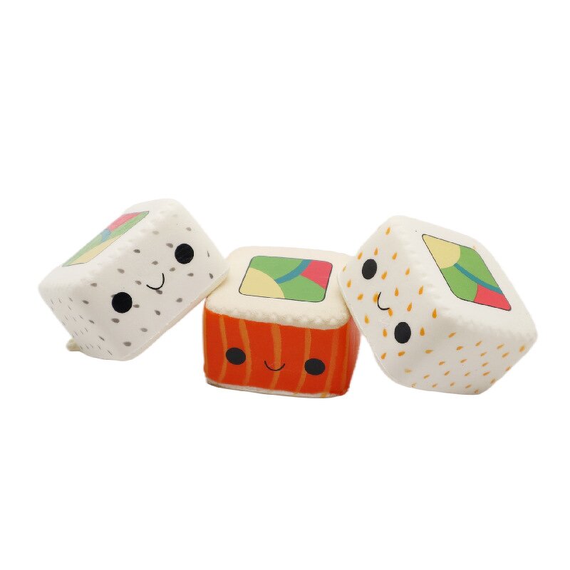 Slow Rising Squishy Toy Manufacturer - Food Sushi Pu Foam Soft Stress Relief