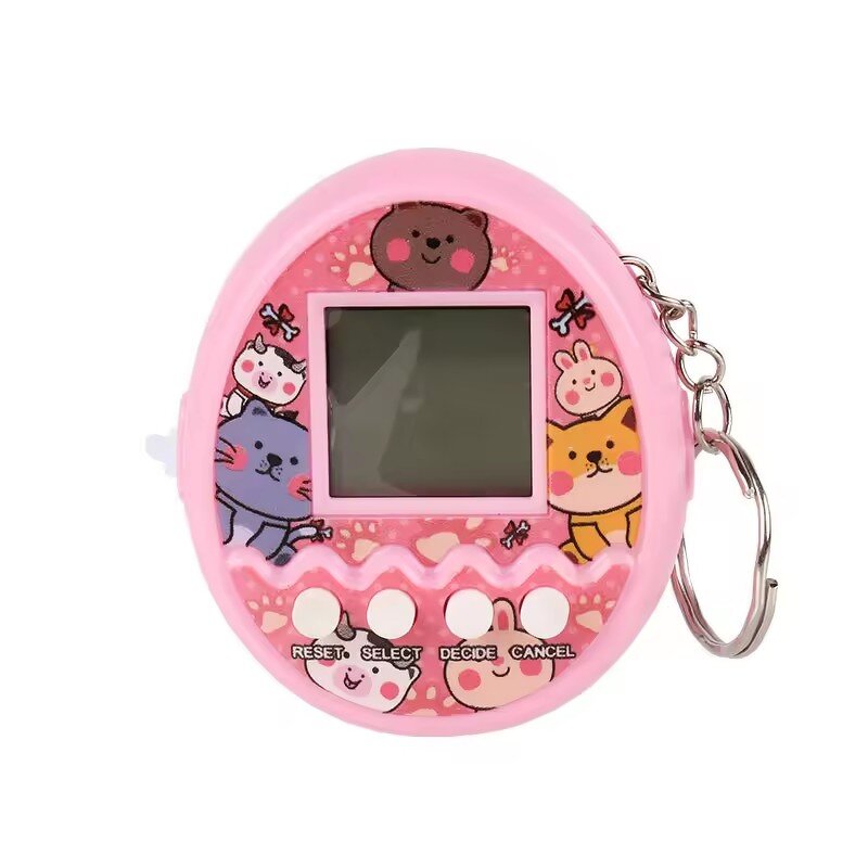 Virtual Electronic Pets Egg Manufacturer - Custom Handheld Colorful Pix Toy Keychain