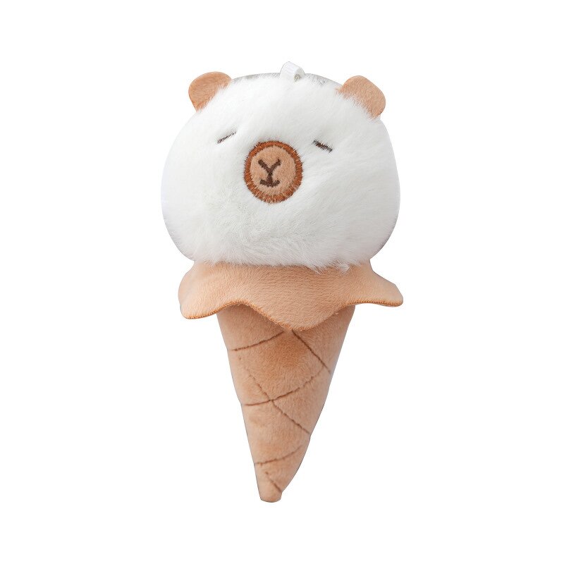 Ice Cream Plush Toy Manufacturer - Funny Keychain Pendant for Backpack Car Gift
