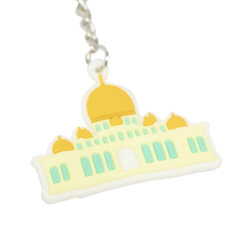 PVC Keychain Manufacturer - Portable for Eid Mubarak Custom Eco-Friendly Muslim Gift